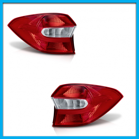 Juego de 2 Calaveras para Figo Sedán Auto Magic sin Arnés