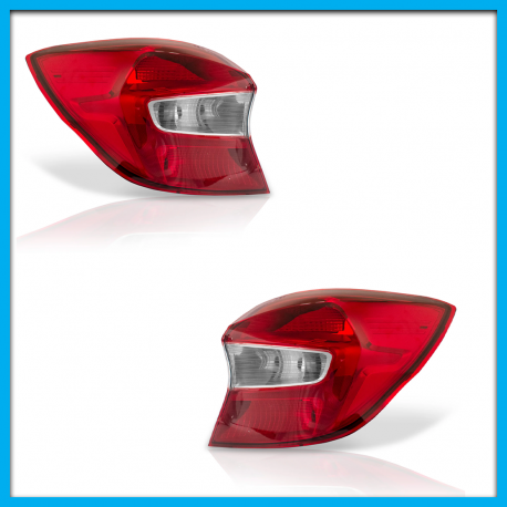 Juego de 2 Calaveras para Figo Hatchback Auto Magic sin Arnés