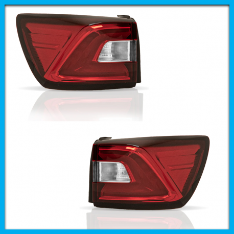 Juego de 2 Calaveras Exteriores para MG5 Auto Magic con Luz LED