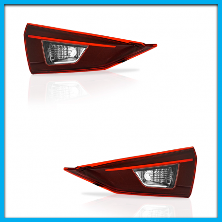 Juego de 2 Calaveras Interiores para Mazda 3 Sedán Auto Magic sin Arnés