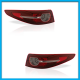 Juego de 2 Calaveras para Mazda 3 Sedán I, S, I Sport Auto Magic con Luz LED