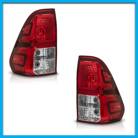 Juego de 2 Calaveras para Hilux Auto Magic sin Arnés