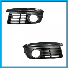 Juego de 2 Rejillas de Facia Delantera para Bora Originales con Hueco de Faro Buscador