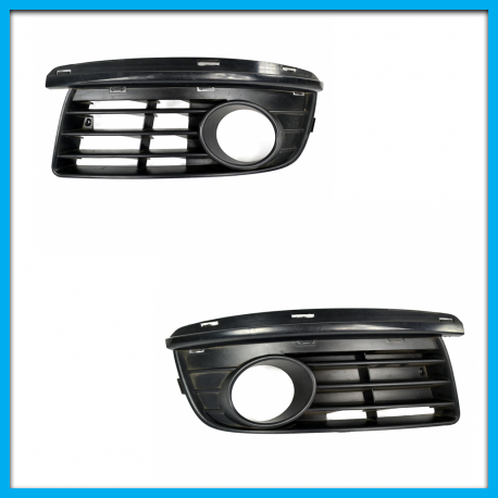 Juego de 2 Rejillas de Facia Delantera para Bora Originales con Hueco de Faro Buscador