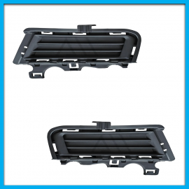 Juego de 2 Rejillas Superiores de Facia Delantera Para Golf A7 Auto Magic