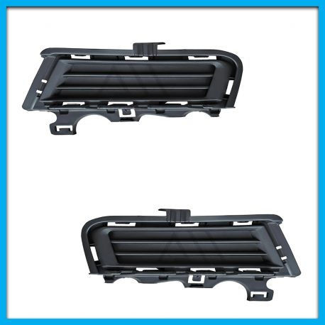 Juego de 2 Rejillas Superiores de Facia Delantera Para Golf A7 Auto Magic