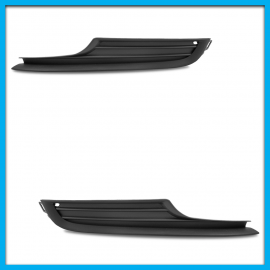 Juego de 2 Rejillas Inferiores de Facia Delantera Para Golf A7 Auto Magic