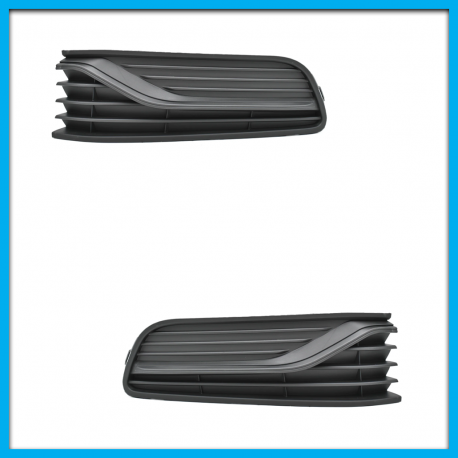 Juego de 2 Rejillas de Facia Delantera Para Polo Auto Magic