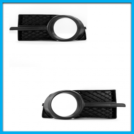 Juego de 2 Rejillas de Facia Delantera para Aveo, Pontiac G3 Auto Magic con Hueco de Faro Buscador