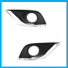 Juego de 2 Rajillas de Facia Delantera Para Versa Auto Magic con Hueco de Faro Buscador y Moldura Cromada