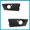 Juego de 2 Rejillas de Facia Delantera para León MK3 Auto Magic Tipo Panal con Hueco de Faro Buscador