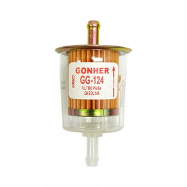Filtro de Gasolina de Plástico GONHER para Servicio Pesado y carburados