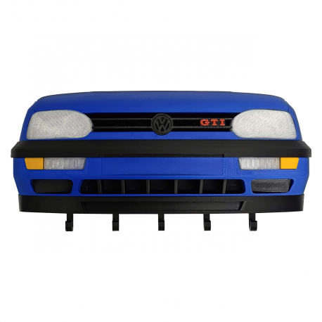 Frente Decorativo Portallaves Diseño MK3 Azul