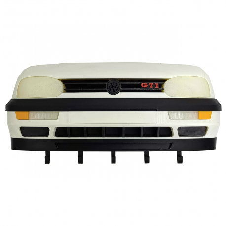 Frente Decorativo Portallaves Diseño MK3 Blanco