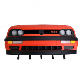 Frente Decorativo Portallaves Diseño MK3 Rojo Faro Doble