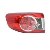 Calavera Exterior Izquierda sin Arnés con Bisel Cromado Eagle Eyes para Corolla