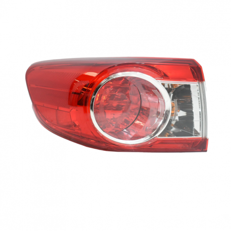 Calavera Exterior Izquierda sin Arnés con Bisel Cromado Eagle Eyes para Corolla