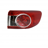 Calavera Exterior Derecha sin Arnés con Bisel Cromado Eagle Eyes para Corolla