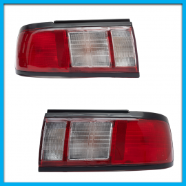 Juego de 2 Calaveras para Tsuru 3 DEPO con Marco Negro y Focos