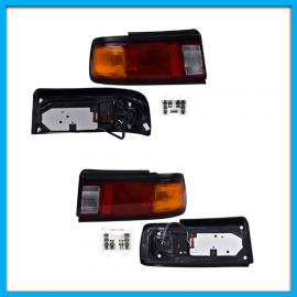 Juego de 2 Calaveras para Tsuru 3 DEPO con Marco Negro y Arnés