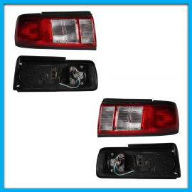 Juego de 2 Calaveras para Tsuru 3 Diforza con Marco Negro y Arnés