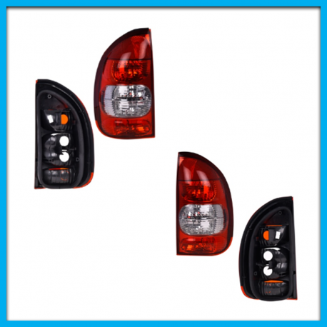 Juego de 2 Claveras para Chevy Swing C1 DEPO Tipo Burbuja