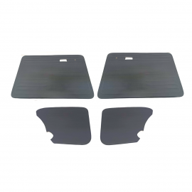 Juego de 4 Tapas Negras de Puertas para VW Sedán 1600, 1600i