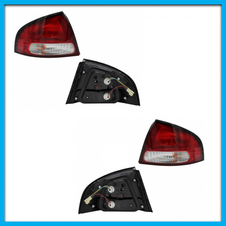 Juego de 2 Calaveras para Sentra B15 Diforza con Arnés