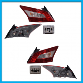 Juego de 2 Calaveras para Maxima DEPO con Arnés y Luz LED