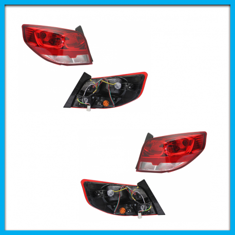 Juego de 2 Calaveras para Aveo Diforza con Arnés