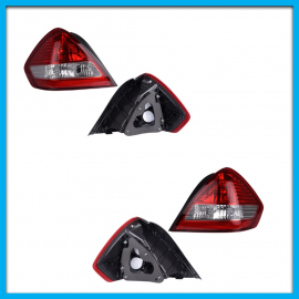 Juego de 2 Calaveras para Tiida Sedán DEPO sin Arnés