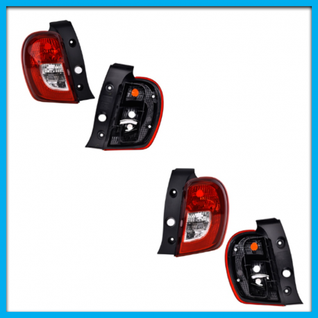 Juego de 2 Calaveras para March DEPO en Tono Claro sin Arnés