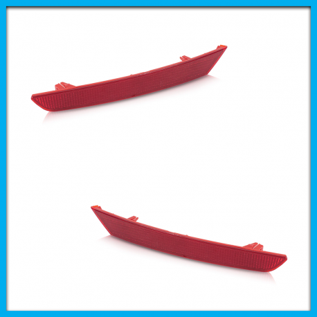 Juego de 2 Reflejantes de Facia Trasera para Ibiza FR Auto Magic