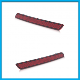 Juego de 2 Reflejantes de Facia Trasera para Malibu Auto Magic