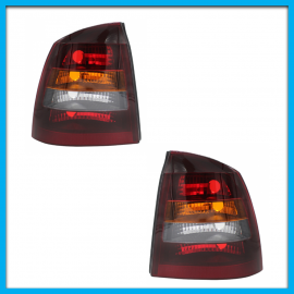 Juego de 2 Calaveras para Astra Sedán Diforza en Tres Colores de Tono Oscuro sin Arnés