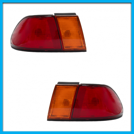 Juego de 2 Calaveras para Sentra B14 DEPO con Arnés y Focos