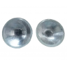 Par de Faros Auxiliares de Cristal para Golf A2 Gti