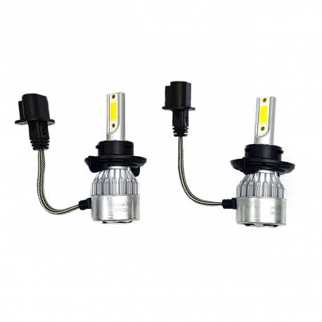 Par de Focos H13 de 2 Caras con Luz LED de 2200 Lúmenes Tunix