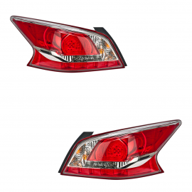 Juego de 2 Calaveras para Altima L33 en Dos Colores con Luz LED