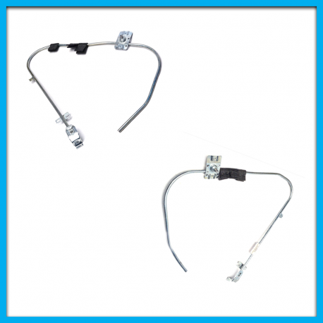 Juego de Elevadores de Vidrio Delanteros para Caribe y Atlantic