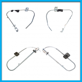 Juego de 4 Elevadores Delanteros y Traseros para Caribe, Atlantic