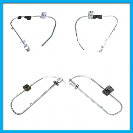 Juego de 4 Elevadores Delanteros y Traseros para Caribe, Atlantic