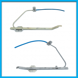 Juego de 2 Elevadores de Vidrio para Vw Sedan 1600, 1600i