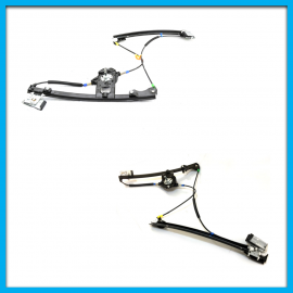 Juego de 2 Elevadores de Vidrio de Puertas Delanteras para Golf A3, Jetta A3 Voltmax