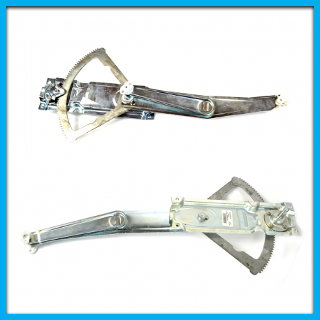 Juego de 2 Elevadores de Vidrio de Puertas Delanteras para Chevy C1, C2, C3