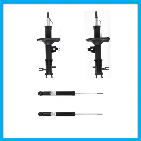 Juego de 4 Amortiguadores a Gas de Suspensión para Aveo Originales