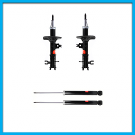 Juego de 4 Amortiguadores a Gas de Suspensión para Aveo Yokomitsu