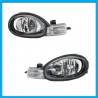Juego de 2 Faros Principales para Neón Eagle Eyes con Marco Negro