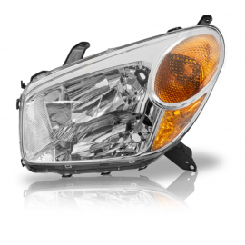 Faro Principal Cromado con Cuarto Ámbar Izquierdo Eagle Eyes para RAV4