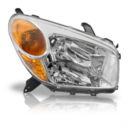 Faro Principal Cromado con Cuarto Ámbar Derecho Eagle Eyes para RAV4